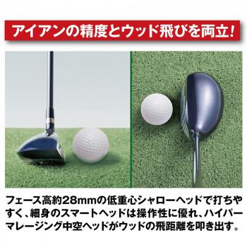 ファンタストプロ TICN ユーティリティ 14番 シャフト硬度SR UT-17(SR)_2