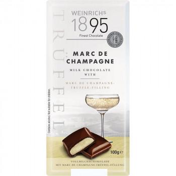 ワインリッヒ　マールドシャンパーニュ　チョコレート　100g　120セット 【北海道・沖縄・離島配送不可】 ワインリッヒ マールドシャンパーニュ チョコレート 100g 120セット