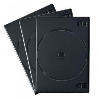 サンワサプライ DVDトールケース 4枚収納 ×3枚セット ブラック DVD-TN4