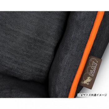 P.L.A.Y. ラウンジベッド M アーバンデニム オレンジ_3