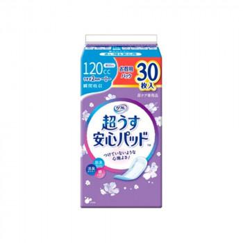 リフレ 超うす安心パッド 120cc 30枚入 お得用パック 519-004326-00