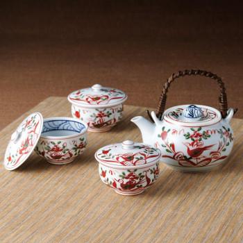 波佐見焼 古伊万里写し絵番茶器揃 007-410M 5610-046