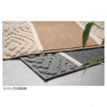 アラン 廊下敷きマット(抗菌防臭 吸水速乾) 日本製 65×440cm グレー_2