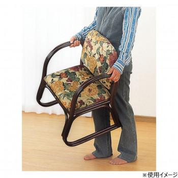 今枝商店　Romantic Rattan　籐思いやり座椅子　ミドルタイプ 　S109B_3