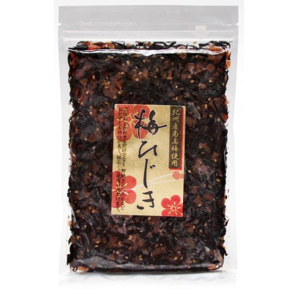 梅ひじき 220g やわらかく炊いた国産ひじきに和歌山県産のカリカリ梅を