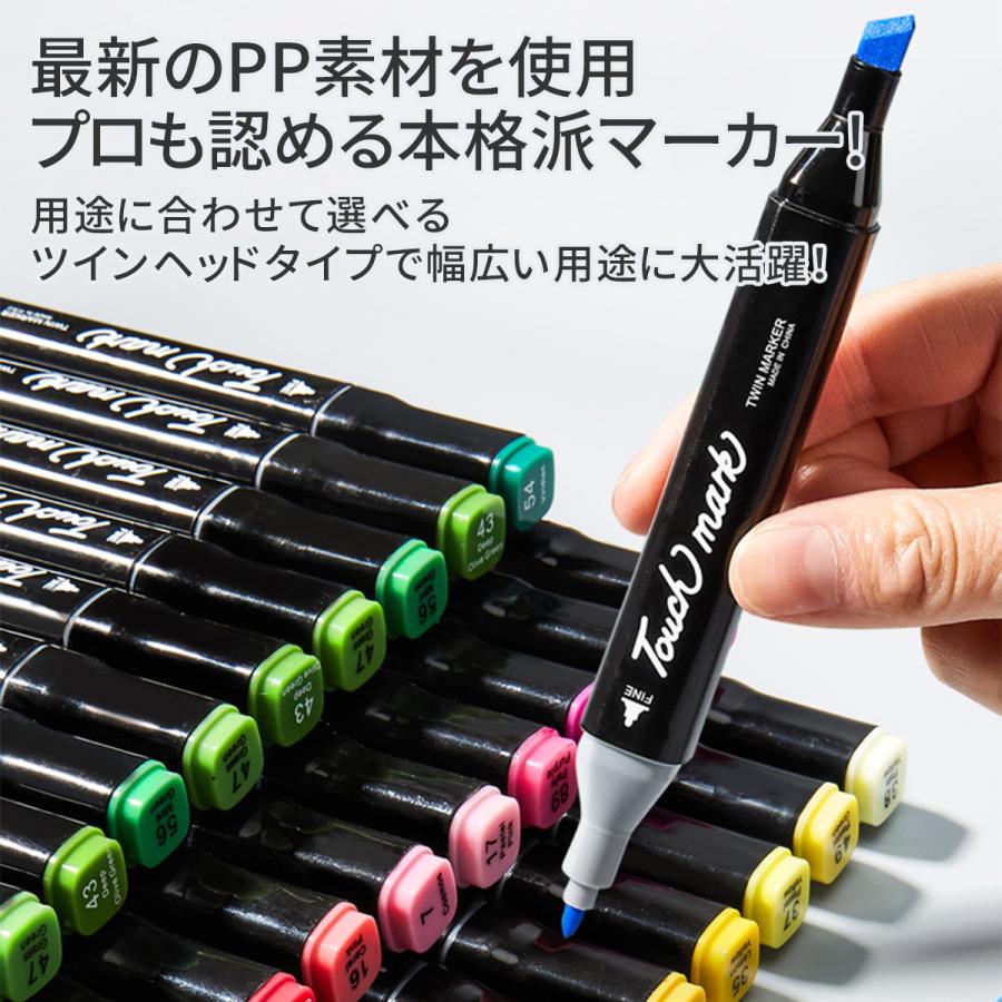 60 以上節約 マーカーペンセット イラストペン イラストマーカー ペン コピック 80色セット プレゼントに 贈り物 練習用 本 入門 太細 コピック ペン ケース Discoversvg Com