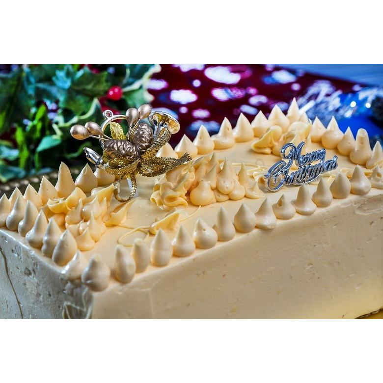 Xmasに エレガント レトロ 梅月堂のバタークリームケーキ 1本約440g 冷凍 送料無料 1z いただきマルシェ 通販 Yahoo ショッピング