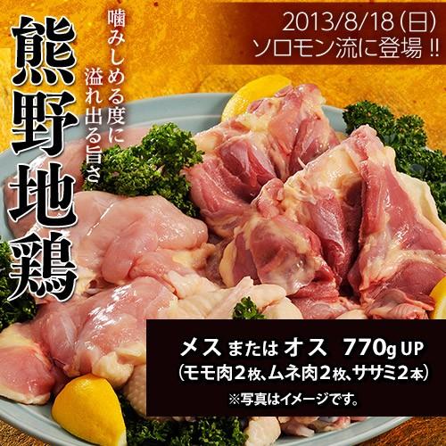 肉 鶏肉 三重県産 熊野地鶏 メスまたはオス 770gup 同梱不可 ムネ肉2枚 モモ肉2枚 送料無料 市場 ササミ2本 冷凍