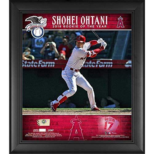 格安通販サイト Mlb証明 0個限定 大谷翔平 新人王受賞記念 38x43センチ 黒ウッドフォトフレーム 実使用ボール入り 額入り写真記念盾 直売大特価祭 Bpkad Banjarkab Go Id