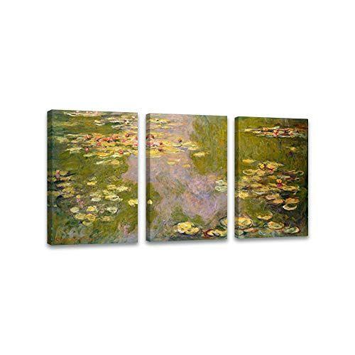日本全国送料無料 油絵風景画 インテリア アートフレーム キャンバス 印刷 絵画 クロード モネ スイレン 花 植物 絵画 複製画 風景画 現代 飾り絵 壁飾 安心の定価販売 Blog Lonolife Com