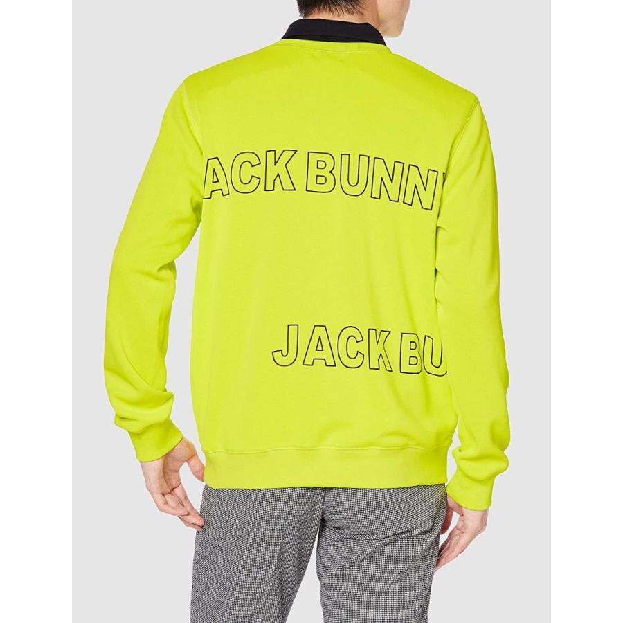 一部予約販売中 ゴルフ カノコダンボール スウェット 長袖 メンズ ジャックバニー ウェア 6 060 ライム 262 メンズウエア Www It Studio Org