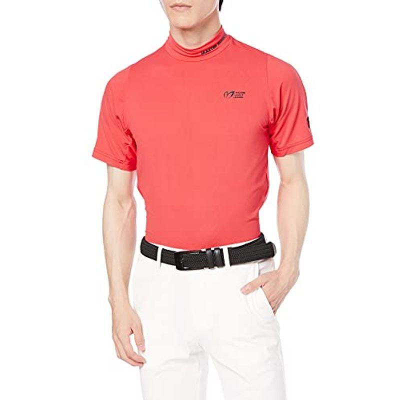 高価値 メンズ マスターバニー 半袖 758 インナー ゴルフ タクテルストレッチ 吸湿速乾 ハイネックシャツ ラウンド用品 アクセサリー