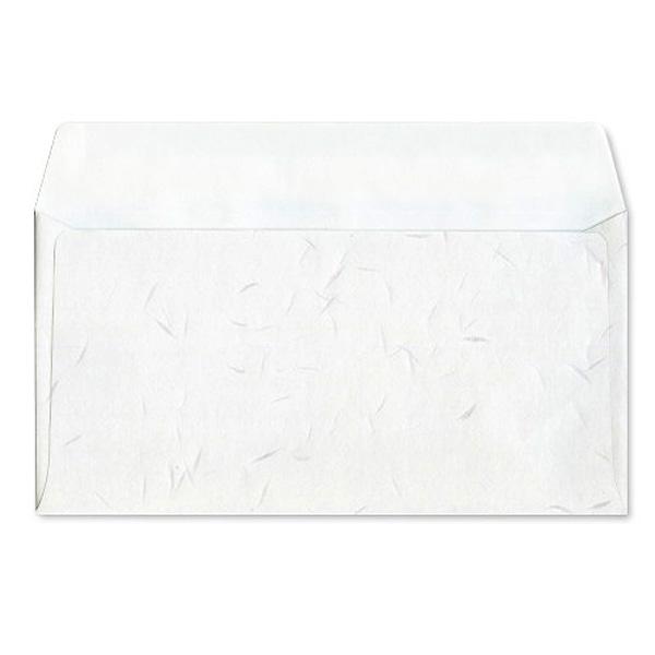 カマス洋長3 封筒 白雲礼 和紙封筒 サイズ 120×235mm 100枚パック