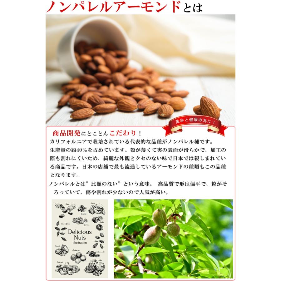 アーモンド ノンパレル×3袋 トッピングアーモンド×6袋 アーモンド
