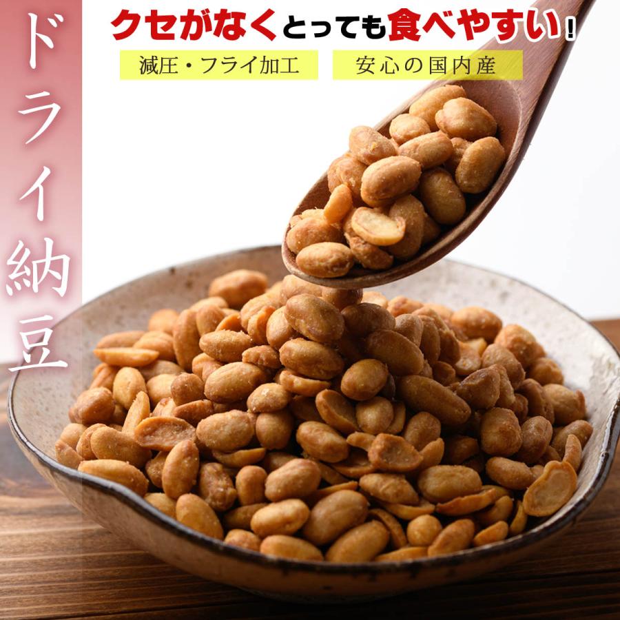 ドライ納豆 国産 乾燥納豆 得トク2weeks うす塩味 100g お菓子 おつまみ 納豆 おやつ