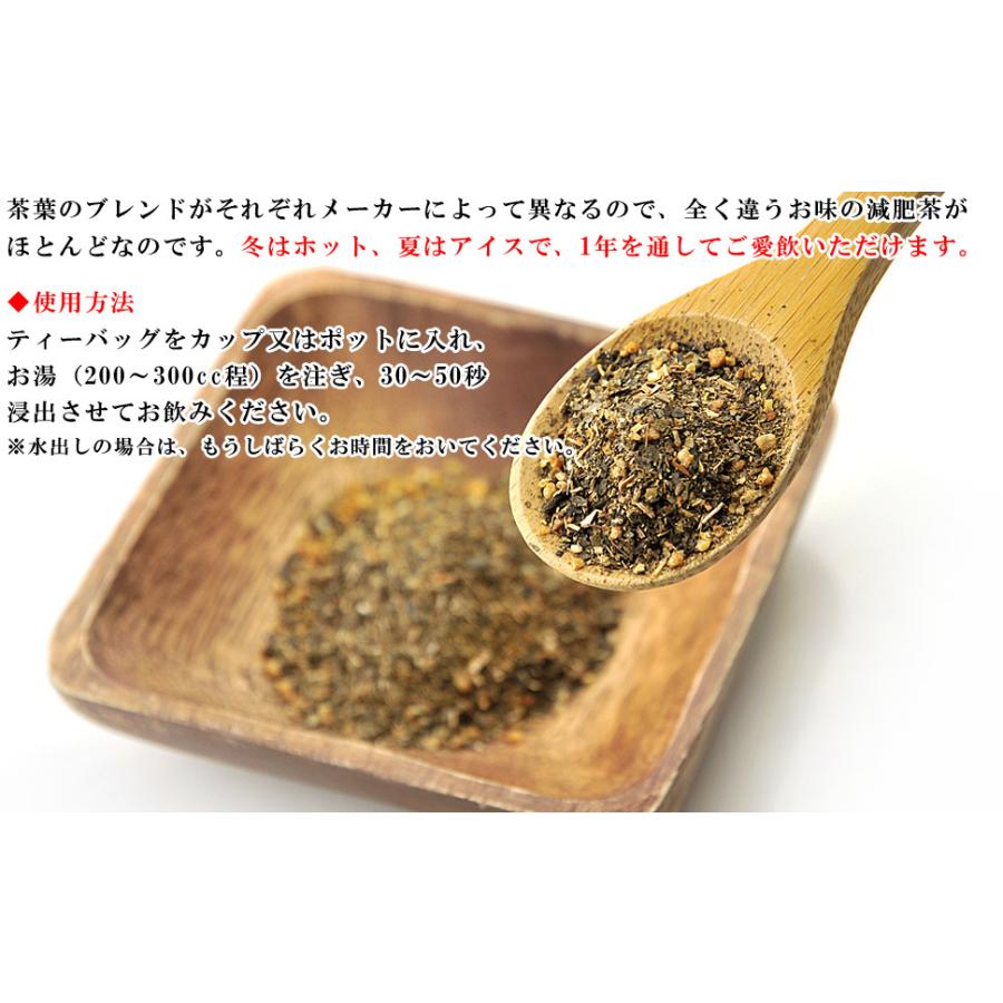 減肥茶 国産 ティーバッグ 20袋 （8種類ブレンド）健康茶 げんぴ茶