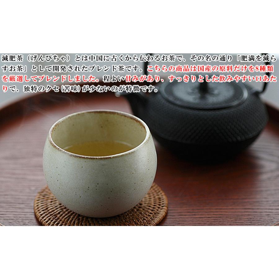 減肥茶 国産 ティーバッグ 20袋 （8種類ブレンド）健康茶 げんぴ茶