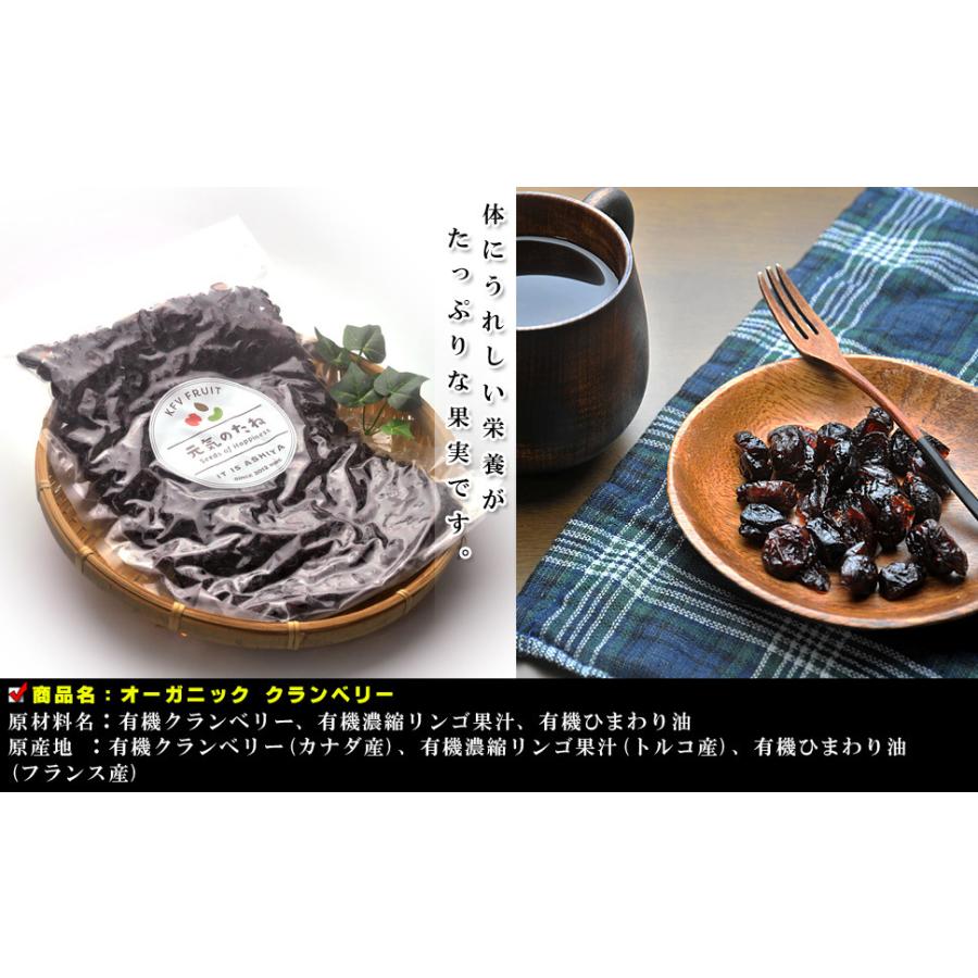 ドライクランベリー オーガニック ドライフルーツ 1kg（500g×2個）無