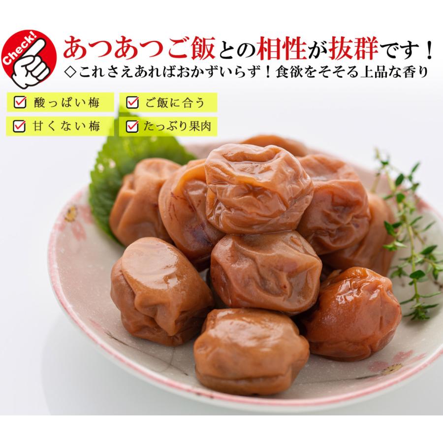 梅干し 無添加 訳あり 白干し梅 つぶれ梅 800g（400g×2個）昔ながらの酸っぱい梅干し 塩のみ 塩分20% 塩だけ 酸っぱい梅干し 梅干 無添加梅干し 白干梅｜umekaisen｜04