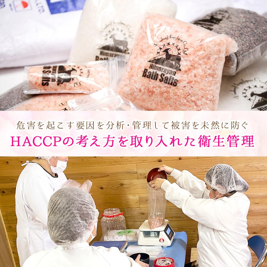 ヒマラヤ岩塩バスソルト お試しセット ブラックソルト パウダー 1kg