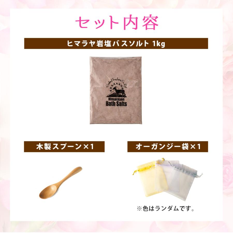 ヒマラヤ岩塩バスソルト お試しセット ブラックソルト パウダー 1kg