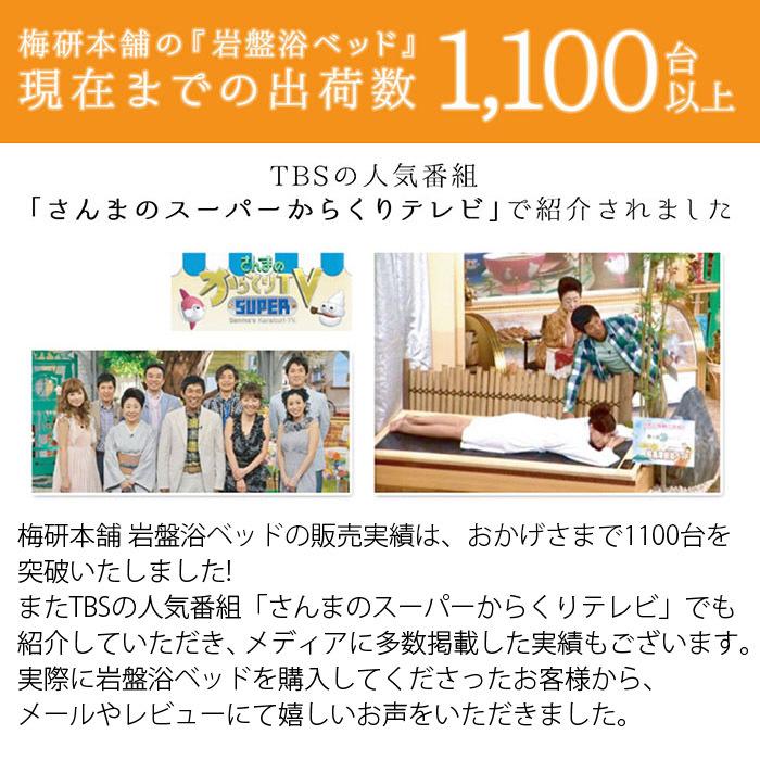 岩盤浴 自宅 オリジナル岩盤浴ベッド 5年保証 日本製 家庭 サロン エステ G 014 2 梅研本舗ヤフーショップ 通販 Yahoo ショッピング
