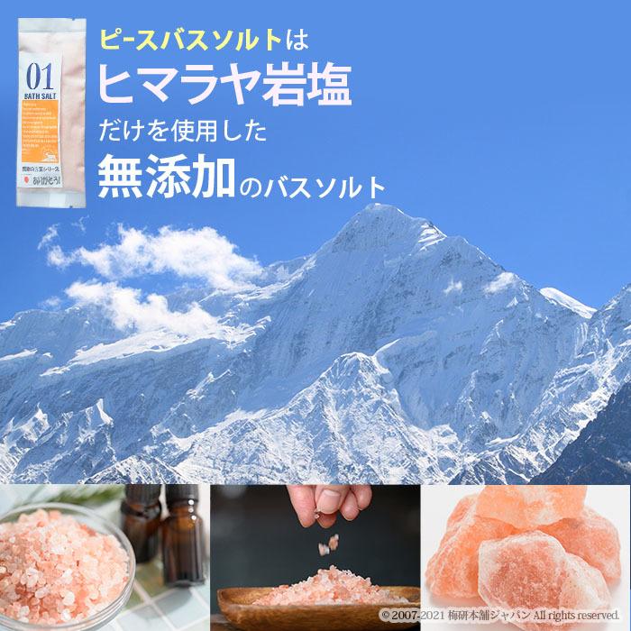 ヒマラヤ岩塩 バスソルト プチギフトセット 30g×5パック ピースバス