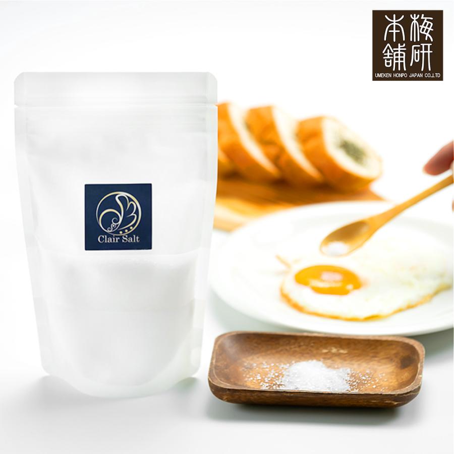 クリスタル岩塩 岩塩 あら塩 250g クリスタルソルト 天然塩 クレールソルト 熱中症対策 健康とリラクゼーションの専門店 梅研本舗 UMEKEN HONPO の商品画像