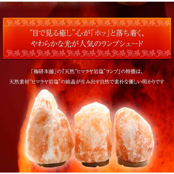 ヒマラヤ岩塩 ランプ スクエアチャンク型 ソルトランプ 岩塩