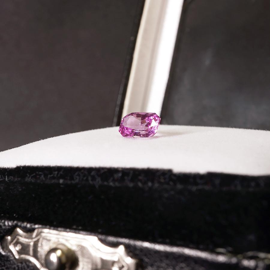 宝石 ピンクサファイア ルース 1.02ct 約6.84×約4.64×約3.47mm 宝石 ピンクサファイア ルース 1.02ct 約6.84×約4.64×約3.47mm