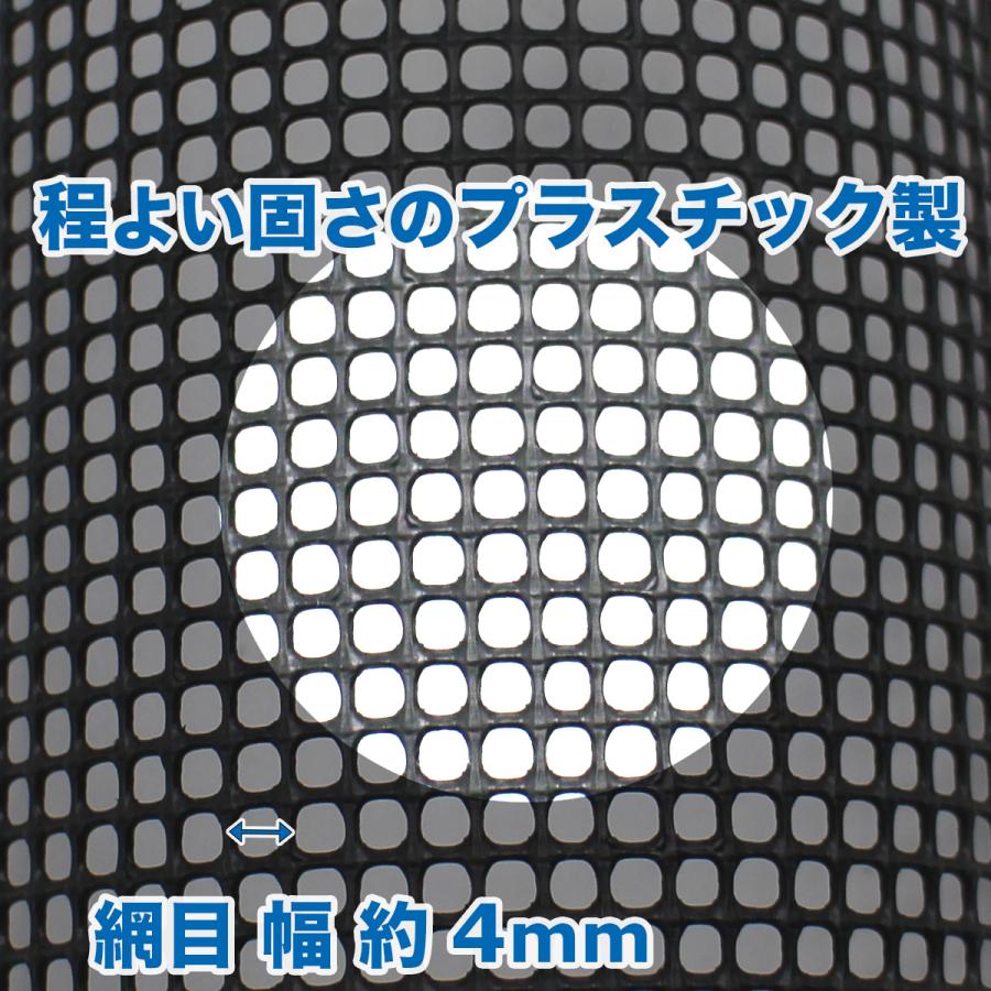 鉢底ネット 2枚 10cm×20cm×2枚 プラスチック製 排水 園芸 盆栽 観葉