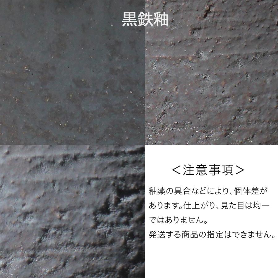 盆栽鉢 陶器鉢 黒鉄釉 中深ソリ 5号6号クラス SMの2サイズ展開 信楽焼