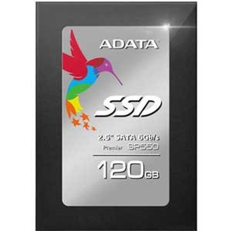 春新作の SATA6Gbps対応 ADATA 内蔵用SSD ASP550SS3-120GM-C SP550 120GBPremierシリーズ 内蔵型SSD