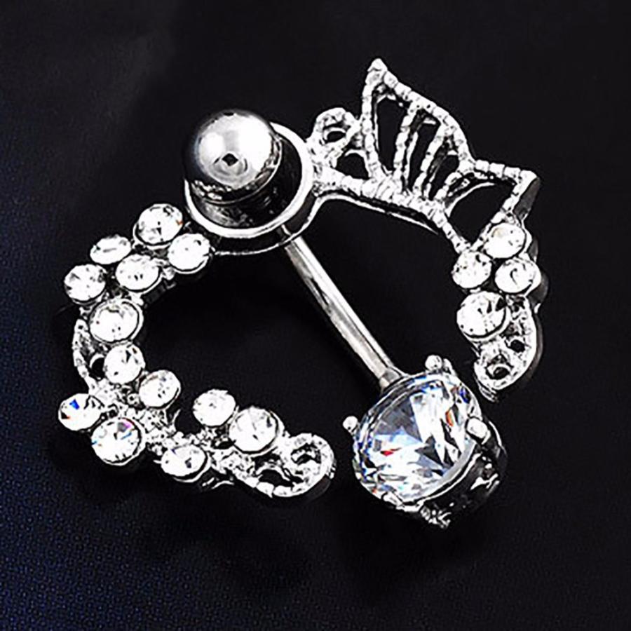 送料無料 へそピアス 14g ヘソピアス5点セット ヘソピ 福袋 へそピアス へそぴ かわいい ボディーピアス サージカルステンレス アレルギー 花 蝶 安い 格安 003 うめ吉堂 通販 Yahoo ショッピング