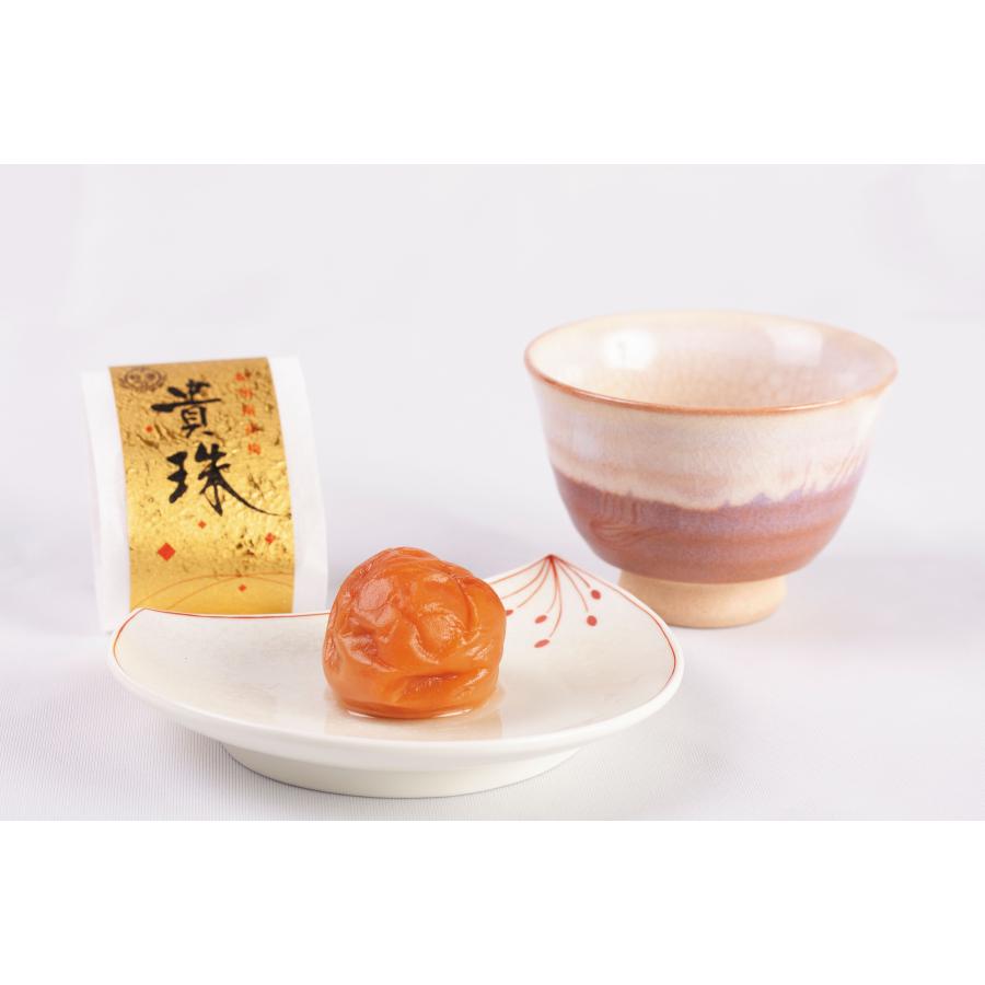 梅干し はちみつ梅 南高梅 特大粒 「貴珠 （個包装 木箱入り）5Lサイズ