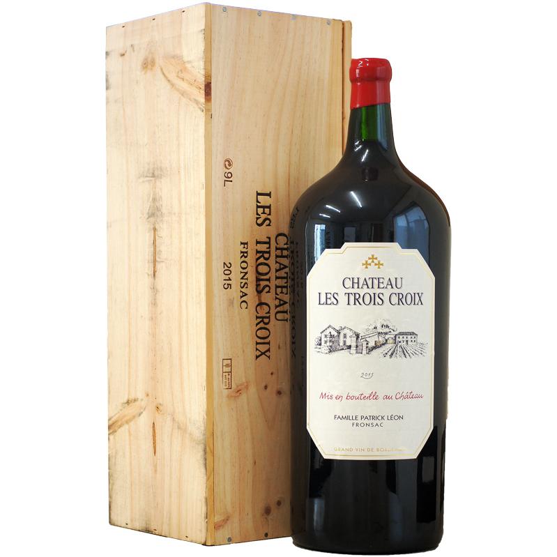 柔らかい 赤ワイン Wine サルマナザール シャトー レ トロワ クロワ 2015年 9000ml 1420510180060246 ワインセラーウメムラyahoo 店 通販 Yahoo ショッピング 流行に Www Htsstlucia Org