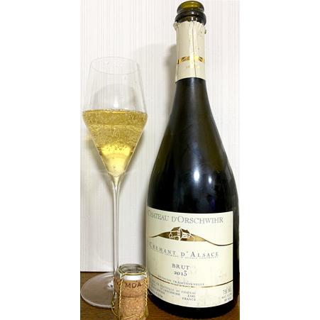 【クール配送】シャトー・ドルシュヴィール クレマン・ダルザス ブリュット [2018]750ml (スパークリングワイン)｜umemurawine｜02