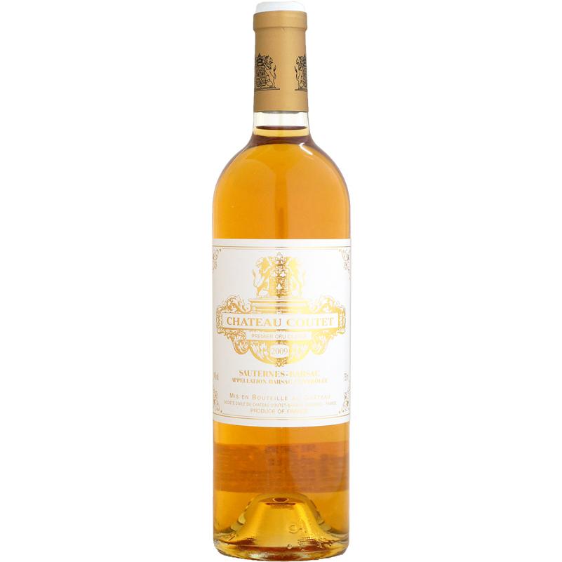 CHATEAU COUTET2009。 甘口ワイン フランス産 クール配送】シャトー・クーテ [2009]750ml (白ワイン) 【2009ボルドー