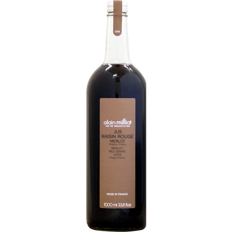 1Lボトル】 アランミリア メルロー種 赤 グレープ ジュース 1000ml