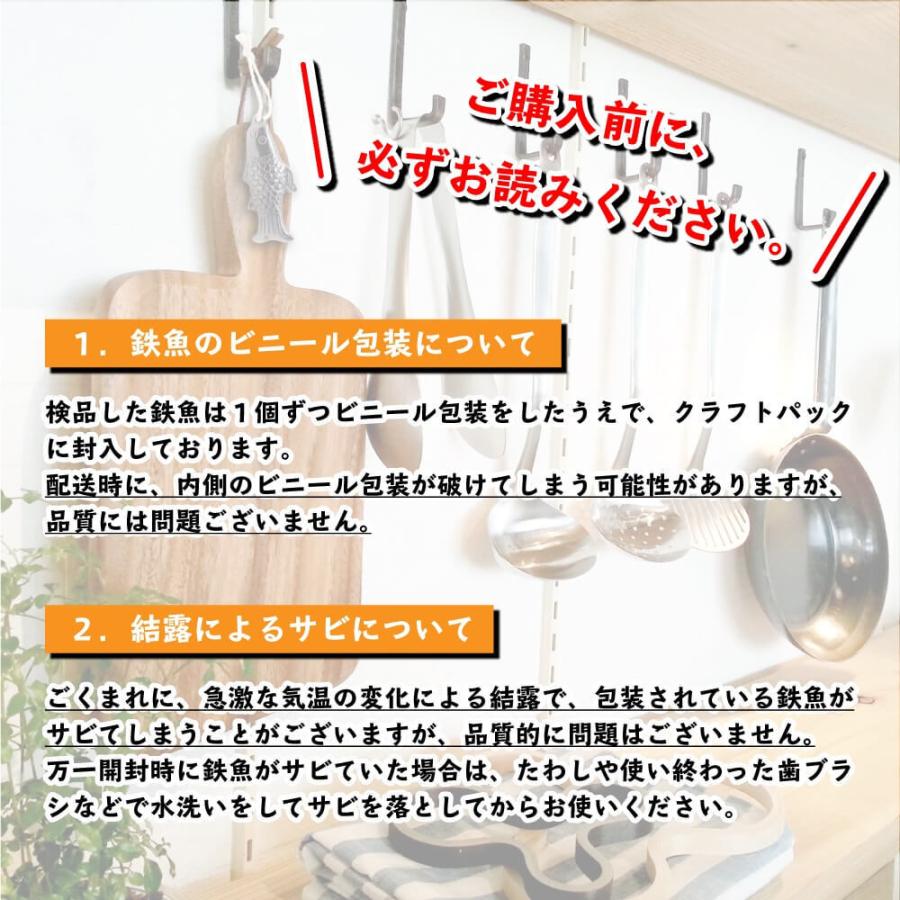 日本製 岩手県産 鉄魚 てつさかな  便利な紐付き 南部鉄器 鉄分補給 鉄玉子 鉄たまご 薄型 おしゃれ 北欧風 文鎮 鉄瓶 やかん 急須 ポット 直火 IH 調理器具 |  | 06