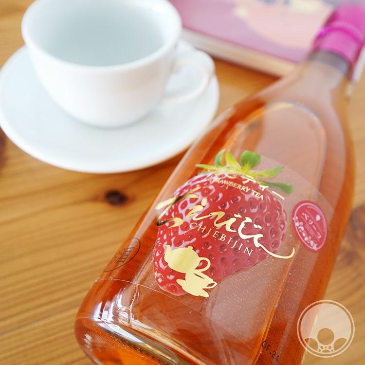 限定》ちえびじん いちごティーリキュール 720ml 中野酒造／大分県 