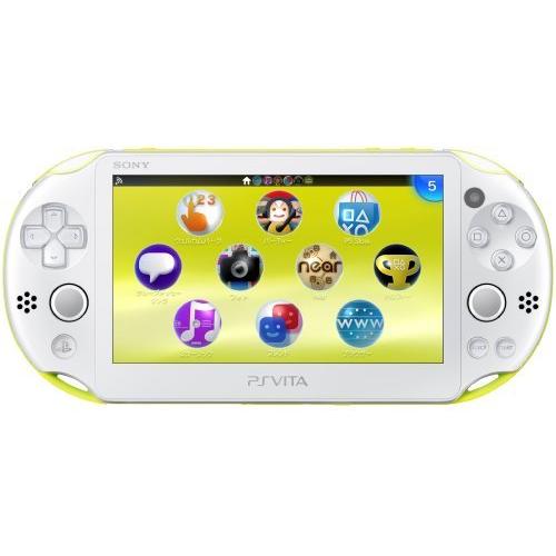 PlayStation Vita Wi-Fiモデル ライムグリーン/ホワイト (PCH-2000ZA13)【 (中古品)