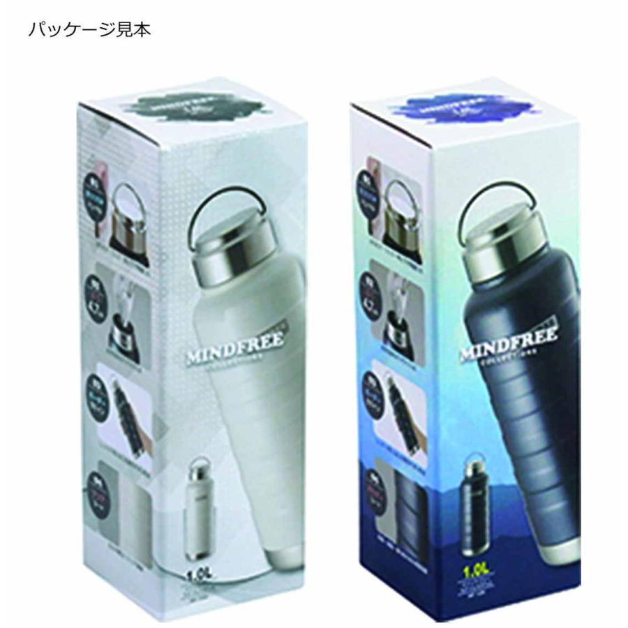 直営店に限定 マグボトル マインドフリー 真空二重 ステンレスボトル Mf 10w 1000ml カクセー 水筒 魔法瓶 2色 ネイビー ホワイト 送料無料 Originaljustturkey Com