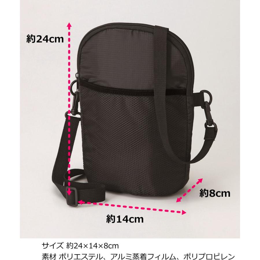 ペットボトルポーチ 保冷 保冷 ひんやり続く ショルダーポーチ ショルダーバッグ ペットボトル