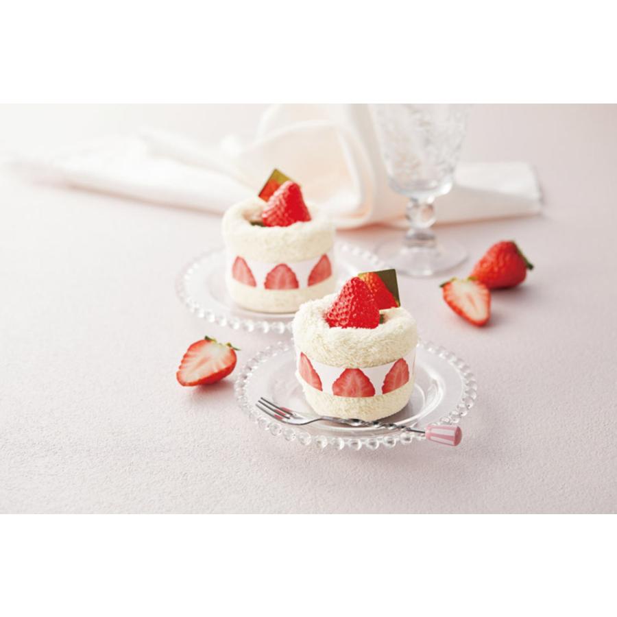12個セット】ケーキタオル ハンドタオル 20×20cm 個包装 景品 粗品