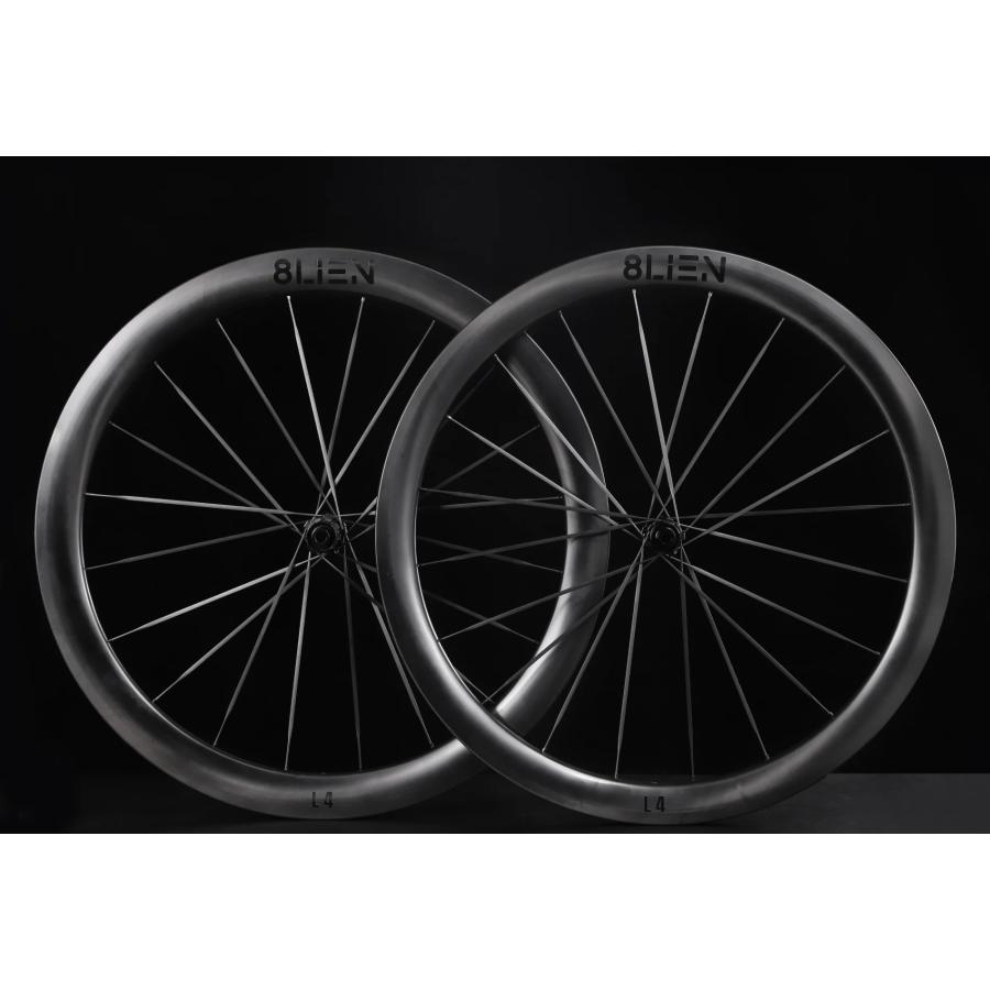 8LIEN L4 Disc Carbon 前後ホイールセット エイリアン カーボン