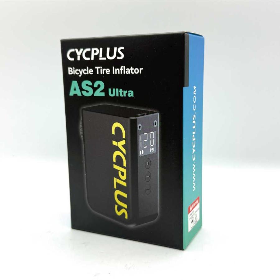 CYCPLUS AS2 電動エアポンプ 空気入れ 空気圧調整も可能 小型電動空気入れ「CYCPLUS」販売開始の