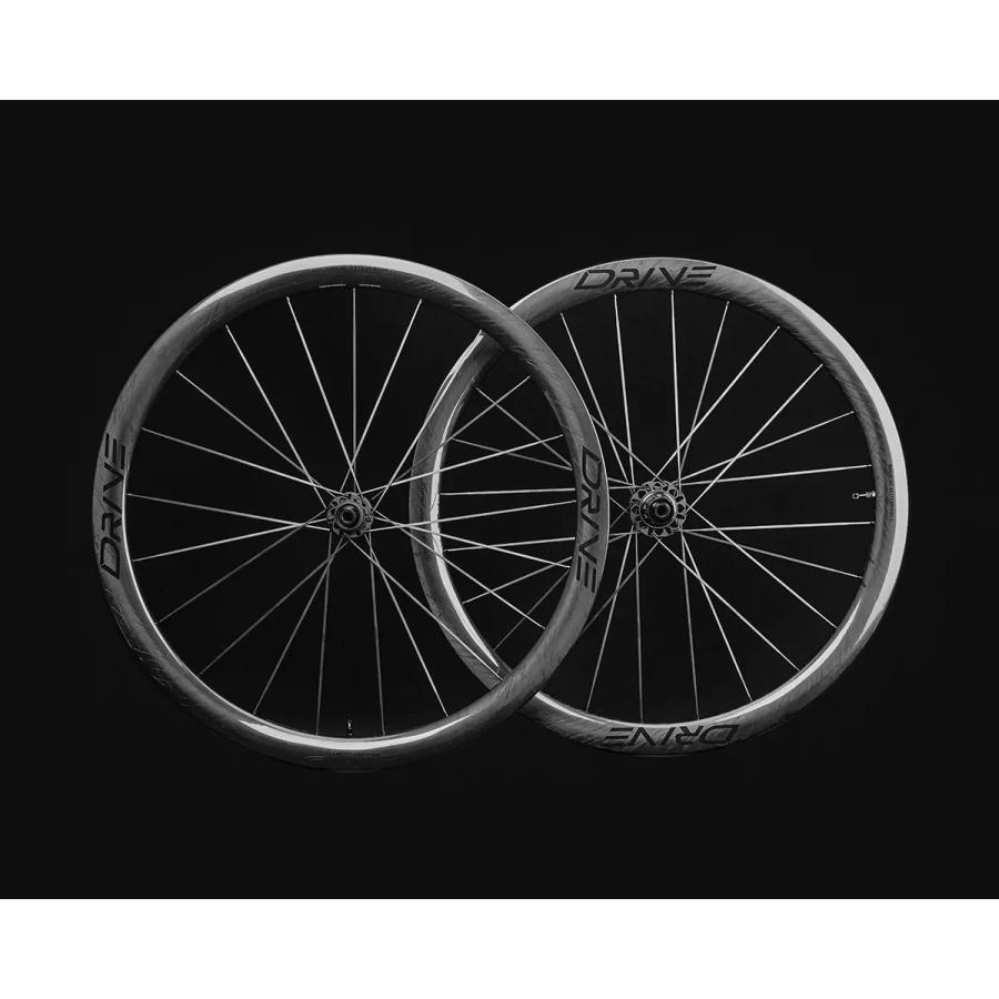 ELITEWHEELS DRIVE65D ロードバイク用カーボンホイール カーボンファイバー ロードバイクホイール 700Ⅽ 超軽 - Elitewheels