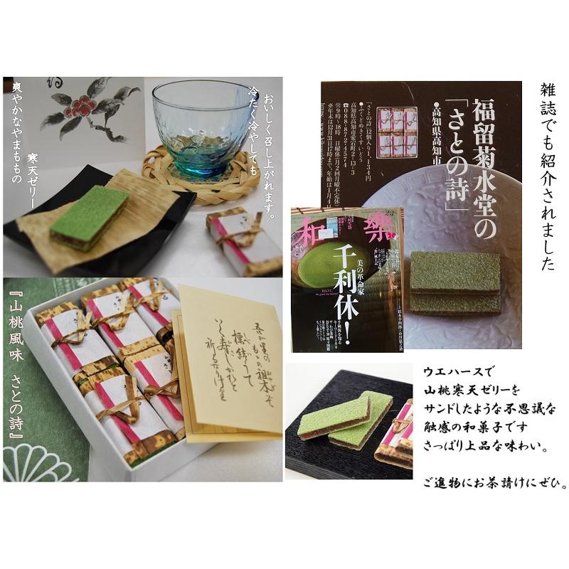 お取り寄せグルメ ご贈答 お祝 ご進物 お餅 お団子 羊羹 高知県 老舗 和菓子 寒天ゼリー 百合羊羹 小 山桃狩り さとの詩 やまももづくしセット送料込 Fukudome014 海の町からの贈り物 通販 Yahoo ショッピング