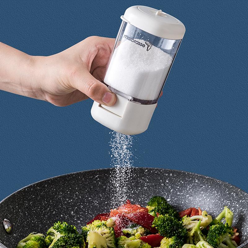 調味料入れ 単品 調味料ポット ソルトコントロール 片手 自動計量機能